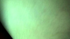 fat couple has doggystyle sex in living room.