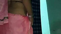 Hot shemale performs intense mujra dance in saree