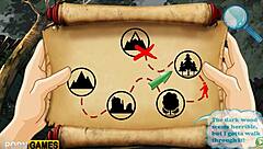 Lets play a trip to iceland, licking big tits.