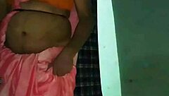 Hot shemale performs intense mujra dance in saree