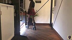 Sexy Eva Yi Swallows Every Drop Of Cum As Rome Major Fucks Her Hard In Bedroom Scene.