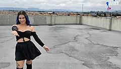 Katty Blake Sucks And Fucks Big Cock Until Cum In Mouth In Public