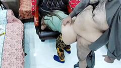 Pakistani lady has sex with her driver in her office