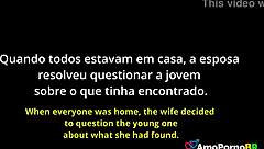 Husband fucked his stepdaughter in a steamy act