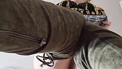 Elza Koms' fetish feet lead to ass worshiping and strapon deepthroat orgasm 😍