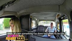Female Fake Taxi Tattooed Hunk Blows Big Load