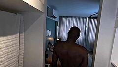 Black guy intensely fucks young girl after watching