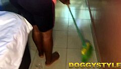 I fucked my sweet house maid in the hotel room hard