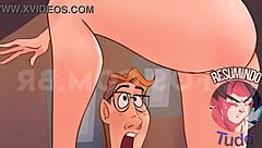 Family With Peculiar Costumes And Big Assets