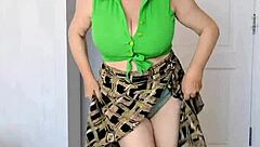 Hottest Busty Granny Shows Off Her Natural Big Tits