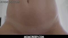 Momcreep - stepmom Vera King gave me a handjob and let me finish on her tits