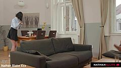 Naughty Teen Thief Lady Dee Caught & Punished By Stepdad!