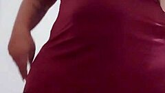 bbw carioca feels pleasure with her big natural tits