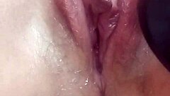 Detailed scene of a woman masturbating to orgasm
