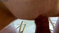 Ten intense cumshots fill my wife's tight pussy in amateur creampie action.