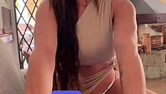 Sloppy Wet Blowjob After Casting Interview With Busty Brazilian Babe