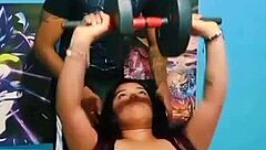 Stepsister Craves Gym Fitness Fuck With Her Brother