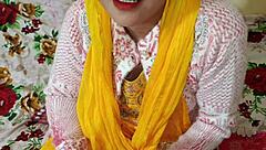 Desi Indian Maid Gets First Time Blowjob And Dirty Talk In Bedroom