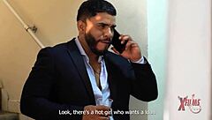 Two Guys Dominate Redhead Peruvian For Debt Payment