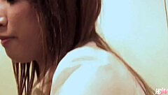 Pervert Shares Asian Stepsister Aya Sakuraba With Friend In Wild Hairy 3some Action.