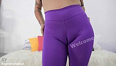 i spotted plump cameltoe big natural boobs round ass on this sporty model