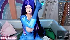 Arikajoy Masturbates in Sexy Cosplay on Chaturbate with Dildo