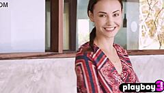 kate jones stuns with her amazing naked body in playboy shoot.