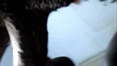 African teen slobbering on my dick with phat lips