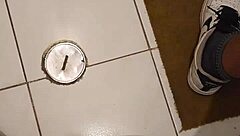 Mom what are you doing with my panties now suck me off