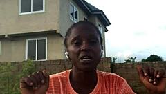 Crazy Bitch Twerks Hard While Folding Dirty Clothes