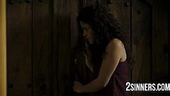 cheating is so easy with natural big boobs and ass for deepthroat fun