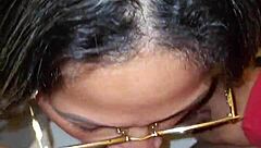 Mom what are you doing with my panties now suck me off