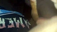 A quick blowjob in the abandoned bathroom