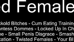 Femdom Mistress Humiliates and Punishes Sub in BDSM POV Domination