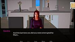 My New Family 42: Redhead with Small Tits Gets Assfucked in Homemade Cartoon Erotic Game Big Ass Big Tits