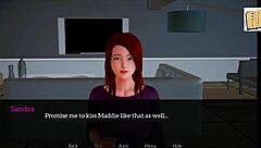 My New Family 42: Redhead with Small Tits Gets Assfucked in Homemade Cartoon Erotic Game Big Ass Big Tits