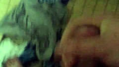 Pre-shower jerking off in the bathroom with cum