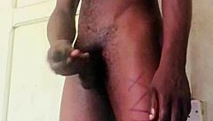 Watch This Big Black Cock Get Jerked Off