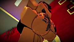 Gloryhole Creampie Action with Rough Doggystyle!