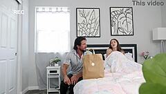 My pussy drips for stepdad's monster cock