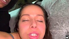 Foreign shawty niykee cruz feels deep emotion during blowjob