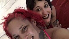 petite 3some interracial big cock ass