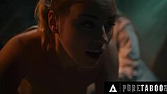 In A Thrilling Horror Fantasy, Ashley Lane's Three Tits Arouse Deep Emotions As She Breastfeeds Nurse Anna Claire Clouds In A Taboo 3-Way Encounter