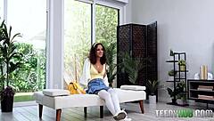 isabella's pretty face soaked in cum