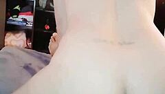 Naree rides hard, begging for creampie in her tasty pussy