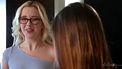 Shyla Jennings and Sasha Heart in steamy Girlsway action