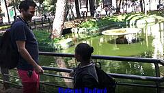 Soquei Meu Pau no Cu da Anã na Sacada!