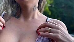 Prostitute Gives Discounted Blowjob in Vacant Lot