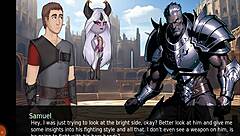 dirty fantasy in arena with intense sex