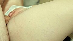 Watch This Kinky 18-19 Yo Rub Her Puffy Pussy Lips On Dick For Huge Creampie After Abstinence!